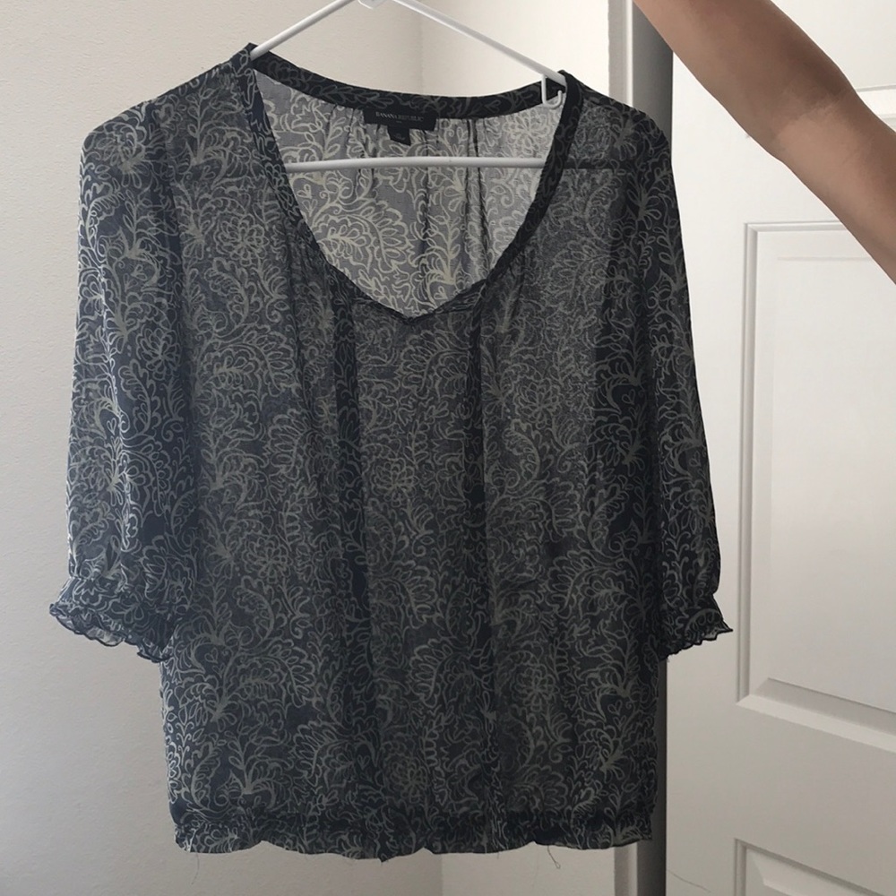 Sheer shirt
